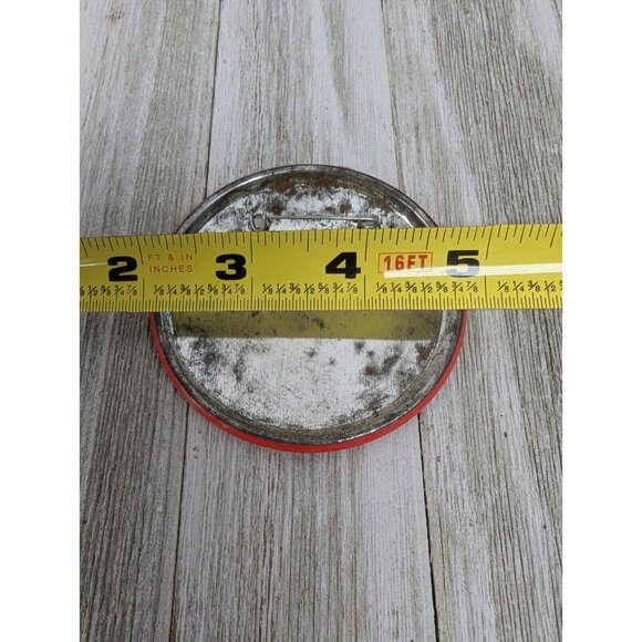 Vintage 1991 McDonald's Ask Me About Free Refills! Employee Pin Button - Picture 3 of 3